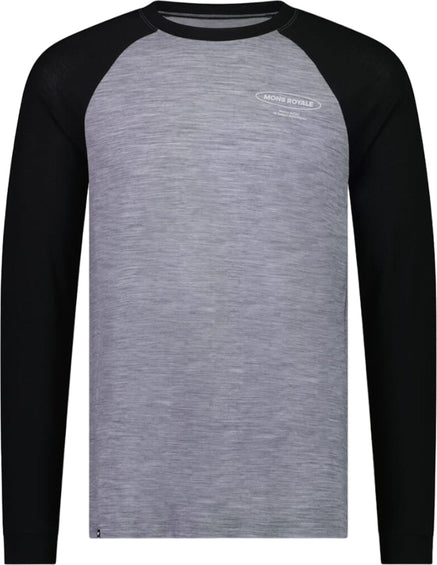 Mons Royale Icon Merino Air-Con Raglan Sleeve T-Shirt - Men's