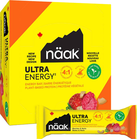 Naak Berries & Nuts Energy Bars 12 x 50g