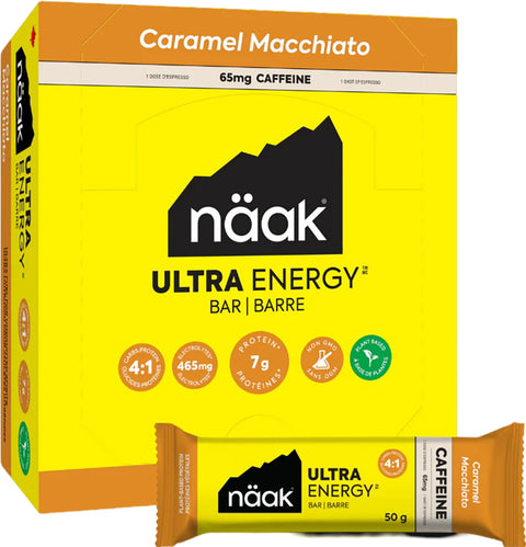 Naak Caramel Macchiato Energy Bars 12 x 50g