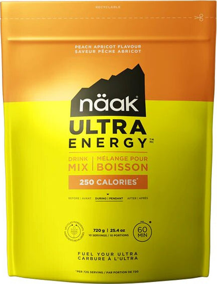 Naak Peach Apricot Energy Drink Bag 720g