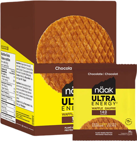 Naak Chocolate Energy Waffles 12 x 30g