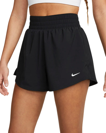 Nike One Dri-FIT High-Waisted 2-in-1 Shorts 3