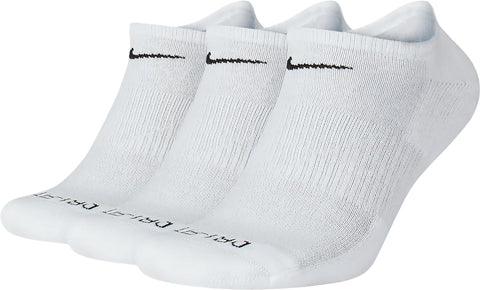 Nike Nike Everyday Plus 3 Pairs Cushioned Training No-Show Socks 
