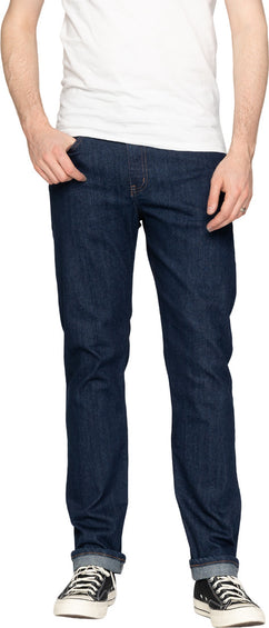 Naked & Famous Weird Guy Blue Comfort Stretch Selvedge Jeans - Men's