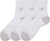 New Balance Active 3 Pack Quarter Socks - Unisex - White