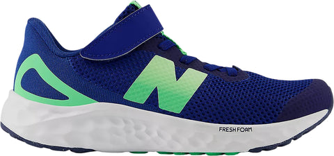 New Balance Fresh Foam Arishi v4 Bungee Lace with Top Strap Road Running Shoes - Kids