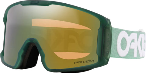 Oakley Line Miner M Goggles - Matte Jade - Prizm Sage Gold Iridium Lens 