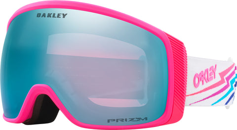 Oakley Flight Tracker M Goggles - White Bolt - Prizm Snow Sapphire Iridium Lens