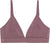 Organic Basics Core Triangle Bralette - Women's - Rosewood