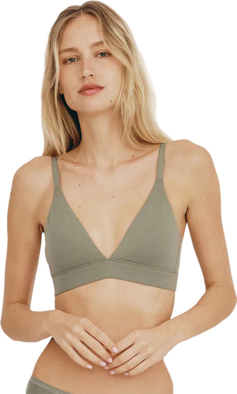 Organic Basics Core Triangle Bralette - Women's