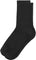 Organic Basics Core Rib 3-Pack Crew Socks - Black