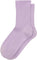 Organic Basics Core Rib 3-Pack Crew Socks - Soft Lilac