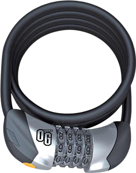 Onguard Mini Combo Light Coil Cable with Combination Lock