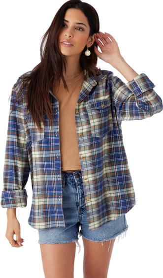 O'Neill Nash Flannel Standard Fit Shirt - Women's