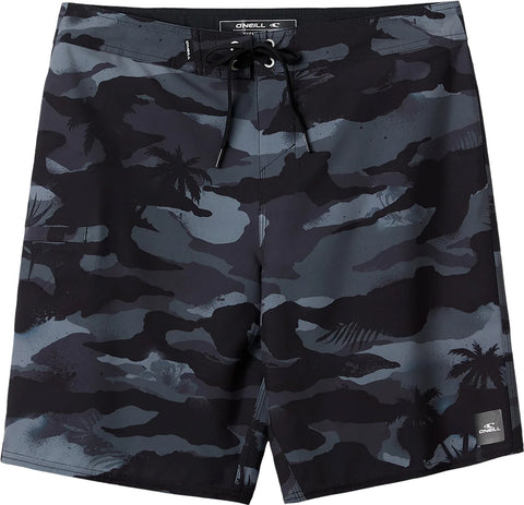 O'Neill Hyperfreak Heat Camo Boardshorts 19 In - Men's