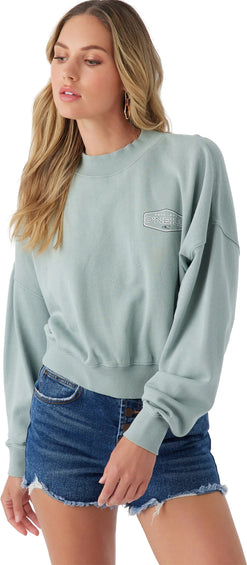 O'Neill Moment Crop Crew Neck Sweatshirt - Women's