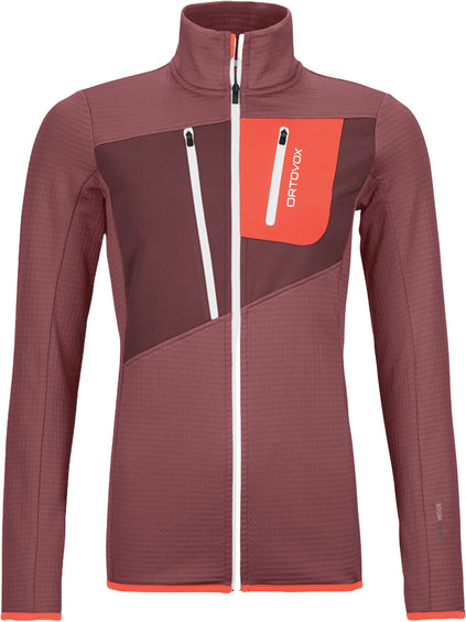 Ortovox Fleece Grid Jacket - Women's