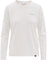 Patagonia Capilene Cool Daily Graphic Long Sleeve Shirt - Women's - Boardshort Logo Light Plume Grey - White