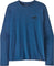 Patagonia Capilene Cool Daily Long Sleeve Graphic T-Shirt - Men's - 73 Skyline - Clement Blue X - Dye