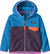 Patagonia Micro D Snap-T Hooded Full Zip Fleece Sweatshirt - Baby - Plummet Purple