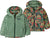 Patagonia Reversible Down Jacket - Baby - Saw See Owl - Cascade Green