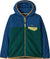 Patagonia Micro D Snap-T Hooded Full Zip Fleece Sweatshirt - Kid's - Cascade Green