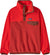 Patagonia Lightweight Synchilla Snap-T Fleece Pullover - Youth - Amanita Red