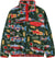 Patagonia Lightweight Synchilla Snap-T Fleece Pullover - Youth - Salmon Energy - Old Growth Green