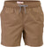 Public Beach Tulum Full Elastic Waistband Swim Short with Compression Liner - Men's - Mocha