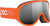 POC POCito Retina Ski Goggles - Kids - Fluorescent Orange - Partly Sunny Silver