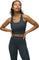 prAna Heavana Racerback Bralette - Women's - Stormy Night Heather