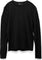 Parmi Lifewear Free Range Merino Long Sleeve Tee - Women's - Black Beauty