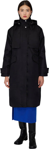 Quartz Co. Marina Hooded 3-in-1 Trench Coat