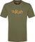 Rab Stance Logo Organic Cotton Short Sleeve T-Shirt - Men's - Army