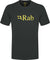 Rab Stance Logo Organic Cotton Short Sleeve T-Shirt - Men's - Beluga - Pollen