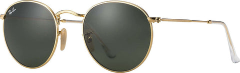 Ray-Ban Round Metal - Gold Frame - Green Classic G-15 Lens