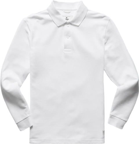 Reigning Champ Athletic Pique Academy Long Sleeve Polo - Men's