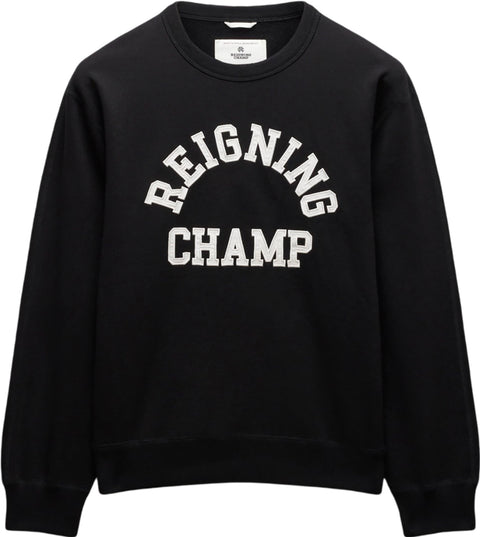 Reigning Champ Midweight Terry Arch Logo Crewneck Sweatshirt - Men's