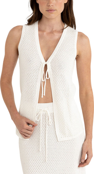 Rhythm Jossie Longline Knit Vest - Women's