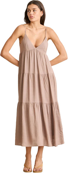 Rhythm Classic Tiered Midi Dress - Women's