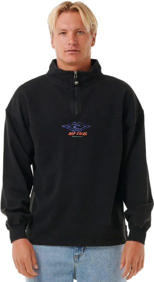 Rip Curl Quest 1/4 Zip Crew Neck Pullover - Men's