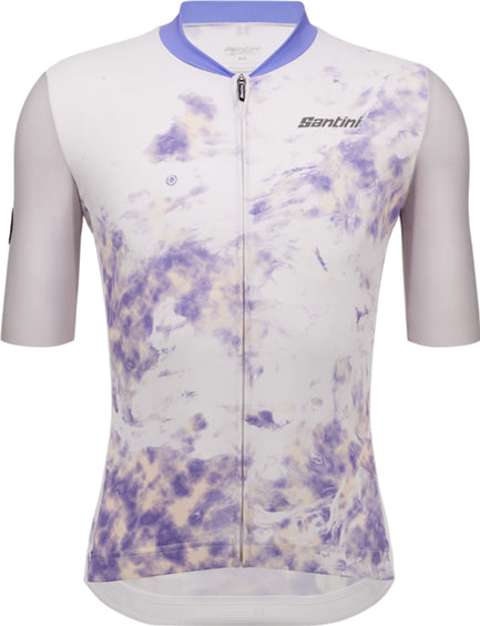 Santini Marble Slim Fit Short Sleeve Jersey - Men's