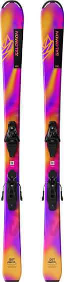 Salomon LUX M Skis with L6 GW Ski Bindings - Kids