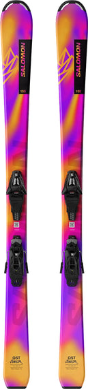 Salomon LUX S Skis with C5 GW Ski Bindings - Kids