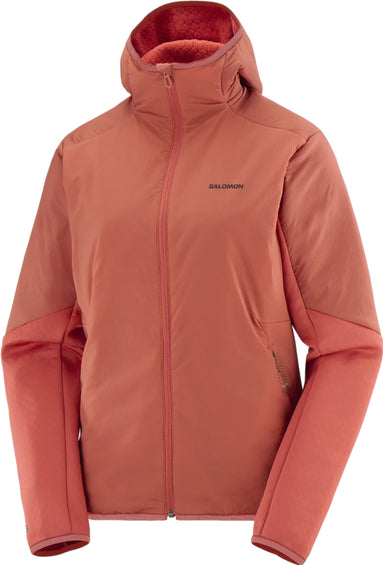 Salomon Outline Hybrid Warm Midlayer Jacket Hoodie - Women's