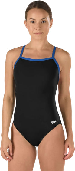 Speedo Endurance+ Solid Flyback Training One Piece Swimsuit - Women's