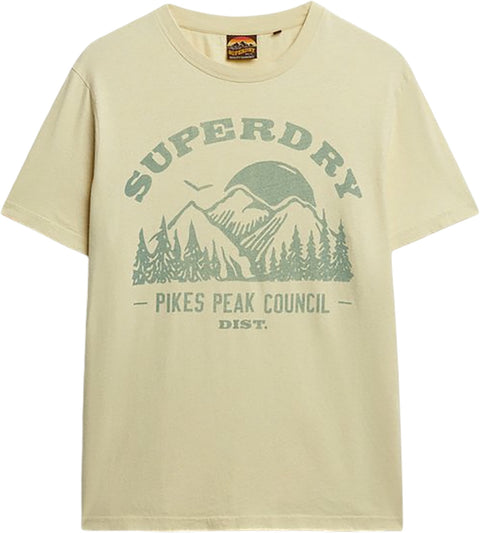 Superdry LO-FI Outdoor Mono Relaxed Tee - Men's