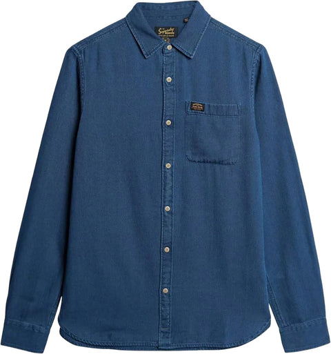 Superdry L/S Denim Shirt - Men's