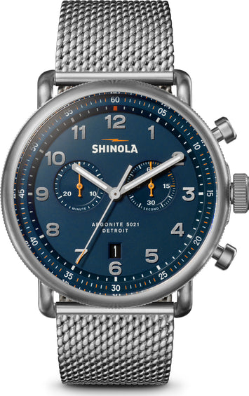 Shinola The Canfield Chrono Model C56 Watch 43mm - Men's