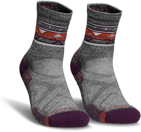 Smartwool Hike Light Cushion Ethno Graphic Mid Crew Socks - Women's